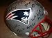 2007 Patriots Signed by 35 Riddell Full Size Helmet