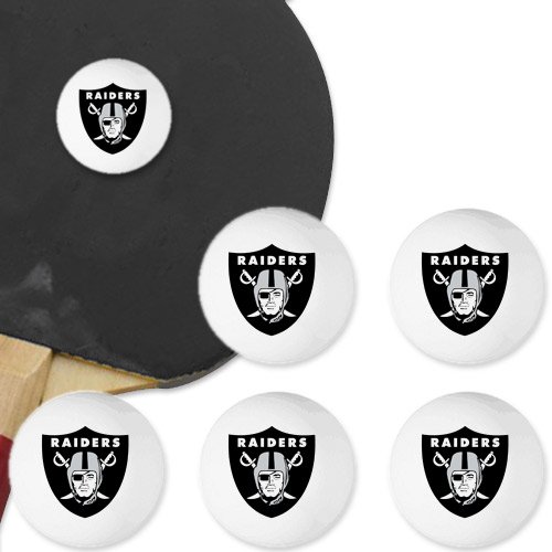 Oakland Raiders Table Tennis Balls