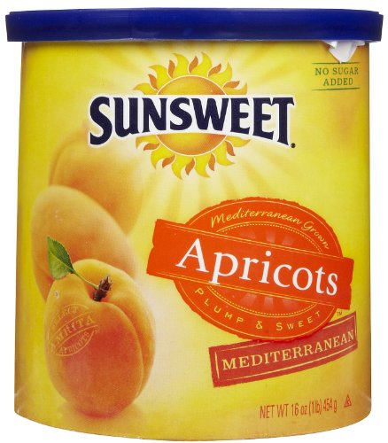 Sunsweet Apricots, Cannister-16 oz