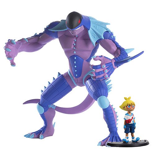 Bakugan Battle Brawlers Deluxe Monster and Figure - Preyas and Maruchio