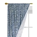 Roc-Lon Blackout Window Panel Pair - Geo Sky
