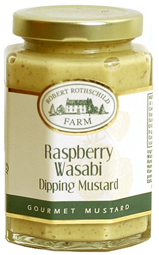 Robert Rothschild Farm Raspberry Wasabi Dipping Mustard, 9.3-Ounce Bottle (Pack of 3)
