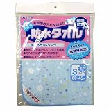 ボンビ　防水タオル 花柄　S ブルーの画像
