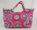 Vera Bradley Gabby Purse Bag in Cupcake Pink