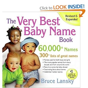 The Very Best Baby Name Book: 60,000+ Names