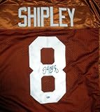 Jordan Shipley Autographed Texas Longhorns Jersey PSA/DNA