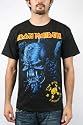Iron Maiden - Final Frontier Blue Cover Mens T-Shirt in Black