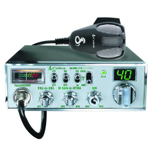 COBRA 25NW CLASSIC CB RADIO WITH NIGHTWATCH ILLUMINATED FRONT PANEL COBRA 25NW CLASSIC CB RADIO WITH NIGHTWATCH ILLUMINATED FRONT PANEL