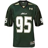NCAA Under Armour South Florida Bulls #95 Green Replica Football Jersey