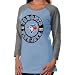 MLB Toronto Blue Jays Ladies Tri-Blend Jersey Three-Quarter Sleeve ...