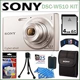 Sony Cyber-Shot DSC-W510 12.1 MP Digital Camera with 4x Wide-Angle Zoom and ....