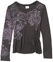 Diesel Girls 7-16 Tuns Long Sleeve Tee