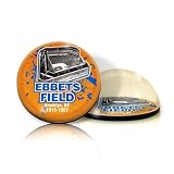 MLB Brooklyn Dodgers Crystal Magnet with Stadium Image