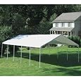 ShelterLogic 10 x 20- Feet Canopy Replacement Cover, Fits 2- Inch Frame