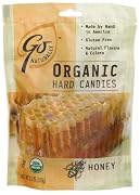 GoNaturally Organic Honey Gluten Free Hard Candies 35-Ounce Bags Pack of 6