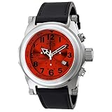 Invicta Men's F0049 Exclusive Force Collection Chronograph Black Leather Watch