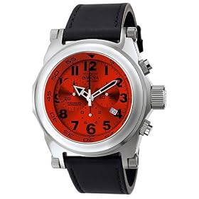 Invicta Men’s Exclusive Force Collection Chronograph Black Leather Watch #F0049