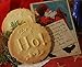 Brown Bag Christmas Cookie Stamp - HO! HO! - Say It with Cookies Series Cookie Stamp - New