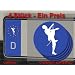 KLETTERN KLETTERER CLIMBING NUMMERNSCHILD Aufkleber Autoaufkleber 4er Set