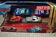 Disney / Pixar CARS Movie Exclusive 155 Die Cast Piston Cup Nights Speedway 4Pack Spare O Mint, Lightning McQueen, Sputter Stop Transberry Juice