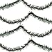 Christmas Decor - Christmas House Artificial Pine Garlands, 15 ft. (SET OF 2)