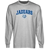 NCAA Southern University Jaguars Ash Logo Arch Long Sleeve T-shirt