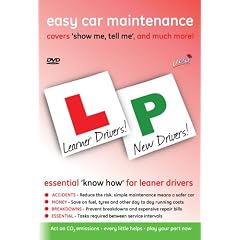 Easy Car Maintenance DVD - for LEARNER / NEW Drivers (covers all SHOW ME TELL ME and much more !)