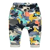 キッズ男の子 ボーイズ ボトムス 子供服 迷彩ハレムパンツカジュアルパンツ春秋 お出かけ 遊び着・ 通学・普段着・通園 YP012b