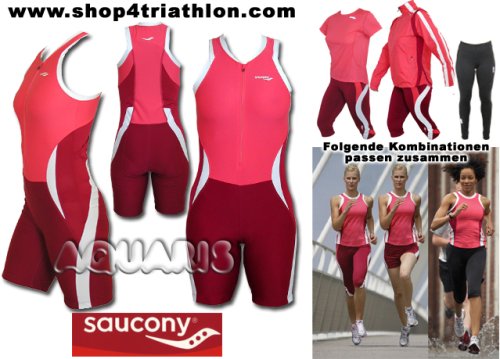 Damen Triathlon Einteiler Saucony Women Tri-Suit TUS