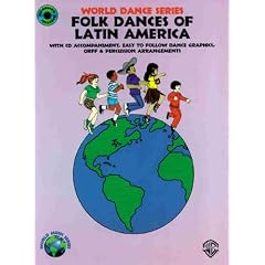 Folk Dances of Latin America: Book & CD