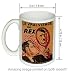 Belgian WWii Military COFFEE MUG Le Vrai Visage De Rex