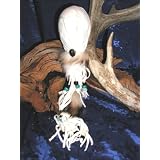 NATIVE AMERICAN INDIAN MEDICINE PRAYER SPIRIT RATTLE / Blessing Prayer Ceremony and Healing Spirit Medicine, A One of a Kind Handmade Native American Ethnic Ceremonial Art Decor Piece