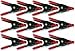2 Inch Long Steel Spring Clamps 12pc