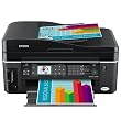 Epson WorkForce 600 Wireless All-in-One Printer (Black) (C11CA18201)