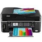 Epson WorkForce 600 Wireless All-in-One Printer (Black) (C11CA18201)