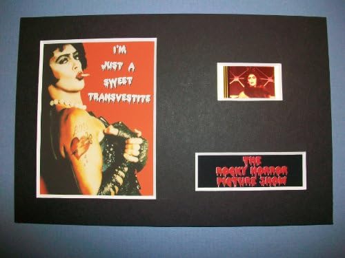 ROCKY HORROR PICTURE SHOW Unframed Film Cell Display Collectible Movie Memorabilia poster dvd