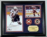 Alexander Ovechkin 2008 All Star Game Framed Photographs with Medallion and Piece of Game Used Net