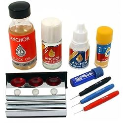 Oilers Glass Oil Cups Clock Watch Oil Cleaning Solution