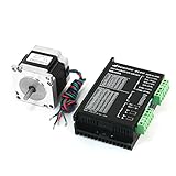 uxcell　ドライバ付きのステッパ・モータ　Nema 23 4線　1.8度　2.5A 156oz.in w MB450Aドライバー