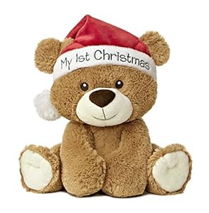 n.com: Aurora World My First Christmas Bear P
