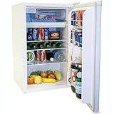 Haier HNSE05 4.6-Cu. Ft. Refrigerator/Freezer, White