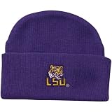 NCAA LSU Tigers Newborn Purple Knit Beanie