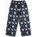 Fishing Polar Bears Microfiber Flannel Lounge Pants for Children