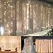 FEFE® Crystal LED Lights 9.8ft*9.8ft 304 LEDs String Lights Decorating Holiday,Party, Wedding Curtain Lights