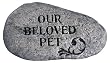 Our Beloved Pet Garden Memorial Marker
