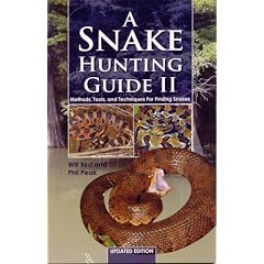 519qZpxqJdL. SL500 AA240  Snake Hunting Guide II; Methods, Tools, and Techniques for Finding Snakes (Paperback)