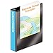 Wilson Jones Heavy Duty D-Ring View Binder with Extra Durable Hinge, 1.5 Inch, Customizable, Black (W385-34BPP1), 1-Pack