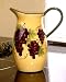 WATER PITCHER, JUICE PITCHER TUSCANY GRAPE DECOR