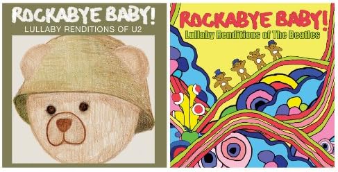 Rockabye Baby Lullaby Renditions 2 CD Set, U2/Beatles