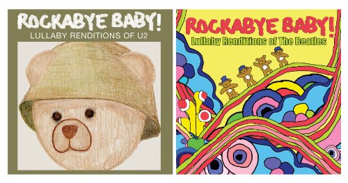 Rockabye Baby Lullaby Renditions 2 CD Set, U2/Beatles